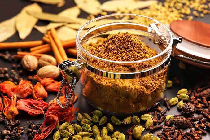 Garam Masala ingredients