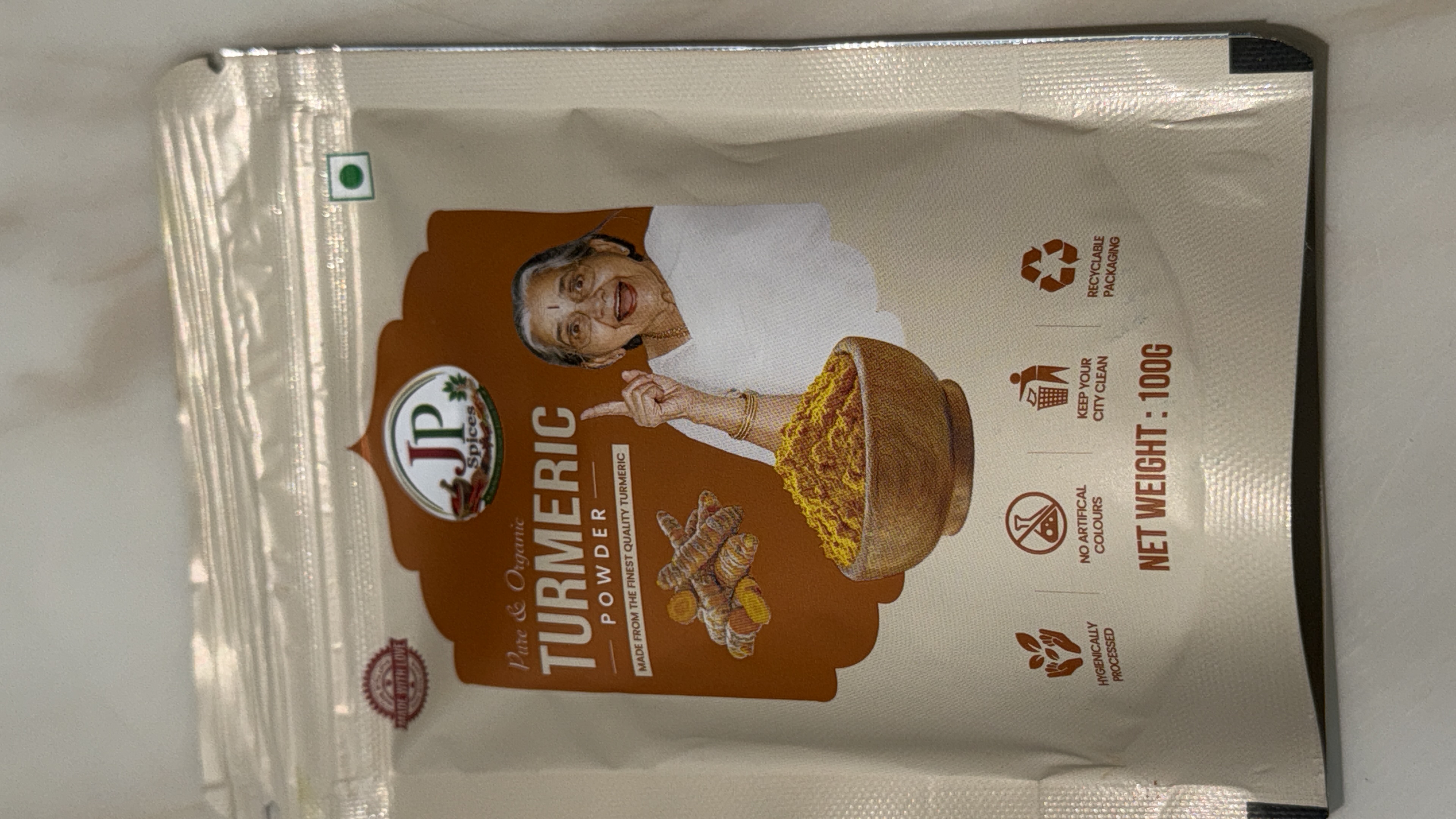 JP SPICES TURMERIC POWDER